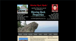 Desktop Screenshot of blowingrockrealty.com